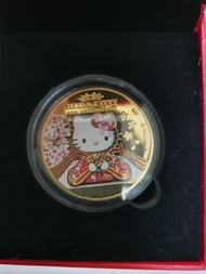 HELLO KITTY 40週年日本和服女兒節紀念幣