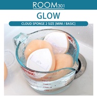[GLOW] CLOUD SPONGE + CASE (2Size) Basic & mini / Makeup Puff