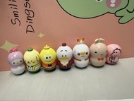 可愛不倒翁 Sanrio minions 布甸狗小黃人比卡超角色蠟筆小新兔仔