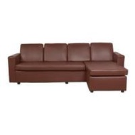 โซฟาเข้ามุม 4 ที่นั่ง FURDINI RALPHS สีน้ำตาลเข้ม (1284594)