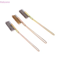 Babyone 1Pcs Wire Brush Rust Cleaner Elbow Brush Stainless Steel Knife Brush Cleaning Tools Kitchen 