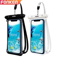 FONKEN Waterproof Case For Phone Full View Universal Soft Phone Cover For iPhone Water Proof Dry Bag For Samsung A50 A51 Case