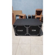 Paling Rame Box Speaker Planar 15Inch Double Box Speker Planar 15"