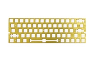 คีย์บอร์ดปรับแต่งได้สำหรับ GH60 แบบ 60% แผงวงจร PCB+POM ทองแดง-อะลูมิเนียม