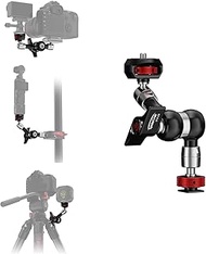 IFOOTAGE 5.5 Inch Camera Magic Arm with 1/4 Inch Cold Shoe Mount for DSLR Camera Rig/LCD Monitor/Act