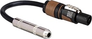 Hosa GSK-116 1/4" TS to Neutrik speakON Speaker Adaptor Cable, 16 AWG x 2 OFC