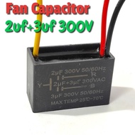 2uf + 3uf 300v Fan Capacitor Elmark innovo deka Airbus757 airbus757 Deka kapasitor ceilling fan