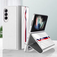 GKK Casing Samsung Galaxy Z Fold 3 5G GKK ORIGINAL Leather Marble Flip Bookcase Z Fold3