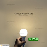 CAHAYA 12 watt led bulb, e27 fitting, white light bulb, lighting decoration