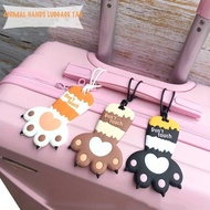 Cat claw luggage tag Luggage Tag Sign Tag Travel Airplane Suitcase Tag Consignment Tag Travel Busine