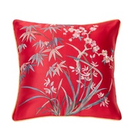 CNY Regal Blossom Cushion Rouge 45cm x 45cm