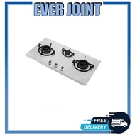 EF EFH 3975 WT VSB 86cm Built in Stainless Steel Gas Hob