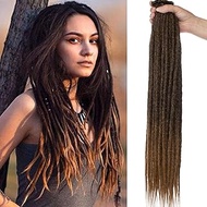 40 strands Synthetic Dreadlocks Extensions Thin 0.6 cm Soft Reggae Hair Hip-Hop Style Dreads Dreadlo