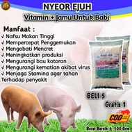 Jamu Babi Nyeor Ejuh Vitamin Babi Mempercepat Besar Vitamin Babi