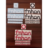 Cutting Sticker Bicycle Fnhon Black White Red (can Be 5 Stickers)