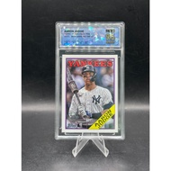 Aaron Judge 2023 Topps 1988 35th Anniversary Silver Pack T88-37-New York Yankees Graded SQC 9.5 Gem 