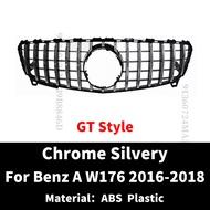 เพชร GT สไตล์ Facelift กันชนหน้า Grille Inlet Grill Trim สำหรับ Mercedes W176 Benz A A200 A260 A180 