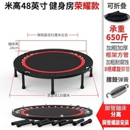 Foldable Bounce Exercise Machine for Home Use, Indoor Trampoline for Kids and Adults, Outdoor Gym Tr