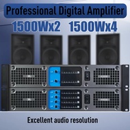 H4000 H2000 power amplifier digital amplifier professional amplifier 1500W  2/4 channels