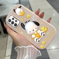 Case For Samsung A23 4G A23 5G A13 4G Cute Dog Phone Shockproof Round And Fat Casing