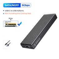 ORICO M.2 SSD Enclosure PCIe SSD Case M2 SATA NGFF 5Gbps SSD Enclosure For 2230/2242/2260/2280 SSD