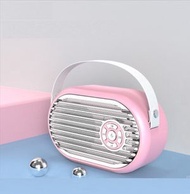 全城熱賣 - 藍牙音箱迷你低音炮插卡便攜式手機無線小收音機（少女粉）