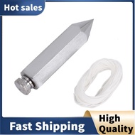 Hexagon Steel Plumb Bob General Level Plumb Bob with 4.5 M Messenger Straight Level Setter for Surve