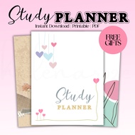 2024 - 2025 Study Planner, Student Planner, Academic Planner, Digital Planner, Printable Planner, Go