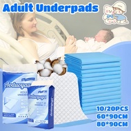 10/20PCS Adult Care Pad Adult Disposable Underpads for Adult Elderly Incontinence Diaper Thickening