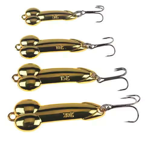 1pcs DD Metal Spoon Fishing Lure Treble Hook 5g 10g 15g 20g Silver Gold Metal Sequins Spinnerbait Tr