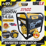 EUROX EGI3800M Penjana Inverter Petrol / Gasoline Inverter Generator 3.8kW