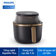 Nồi Chiên Không Dầu Philips NA342/00 cảm ứng 16 trong 1|7.2L|RapidAir Plus Mới Giòn hơn - Hàng Chính