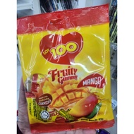 Lot 100 Fruity Gummy Mango – Gula-Gula Getah Berperisa Mangga