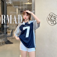 Soccer t-shirt number 7, cool linen fabric, unisex fashion