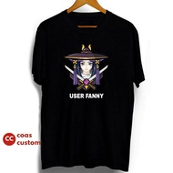 Kaos mobile legends hero fanny assasin bahan premium