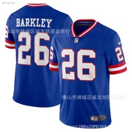 NFL Football Jersey Giants 26 Blue New York Saquon Barkley