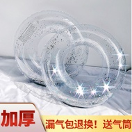 Transparent Sequin Swim Ring chic Korean Style Vacation Swim Ring Inflatable Cute Adult Floating Swi