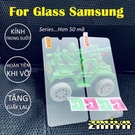 2.5D Tempered Samsung Galaxy M10 / M20 M30 / M30S / M31 / M40 Note 10 lite Transparent