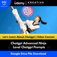 Chatgpt Video Course-Chatgpt Advanced Ninja Level Chatgpt Prompts | Learn Chatgpt course