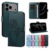 Magnetic Leather Wallet Flip Case for iPhone 17 Pro Max 17pro Case iPhone 17 Air Case iPhone 16e 14 