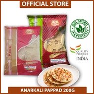 Anarkali Pappad / Keropok / Crackers 200 G