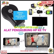 J100 ORIGINAL penyambung handphone ke televisi anycast hd dongle hdmi mirae cast youtube penghubung