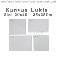 Canvas Painting Media Size 20x20Cm - 20x25Cm - 25x25Cm - 20x30Cm Stretched