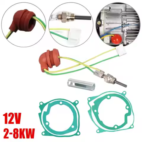 Glow Plug Repair Kit 12V 2-8KW Air Diesel Parking Heater Fitting Repair Kit Car Maintenance Removal 