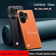 For Vivo X200 FE 5G Luxury Matte Plain Skin Leather Phone Case For Vivo X200 X 200 FE X200FE VivoX20