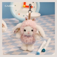 Gabriel Yumi KR 12cm Gabriel's Little Rabbit Character Keychain Comes In A Warm Soft And Fluffy Look