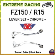 Yamaha FZ150 FZ150i FZ 150 FZ 150i / R15 SYS Lever Set Chrome Clutch Lever + Brake Lever LH RH Hand 