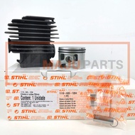 Original STIHL 038 MS380 MS381 Chainsaw Cylinder Block Piston Kit Set 52mm