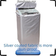 【READY STOCK】13-16kg  Top Loading Washing Machine Cover Waterproof  Dustproof  Case Protector Large