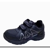 Shandy Black Velcro Boys' School Shoes